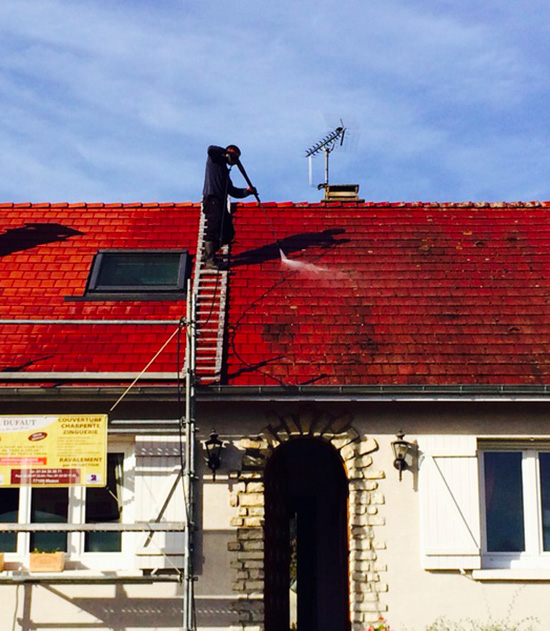 Démoussage de toiture à Chennevières-sur-Marne