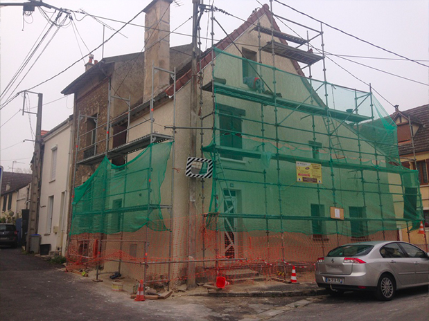 Ravalement de façade et peinture à Chennevières-sur-Marne (94430)dans le  94