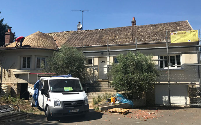 Rénovation de toiture à Chennevières-sur-Marne (94430) dans le Val de Marne (94)